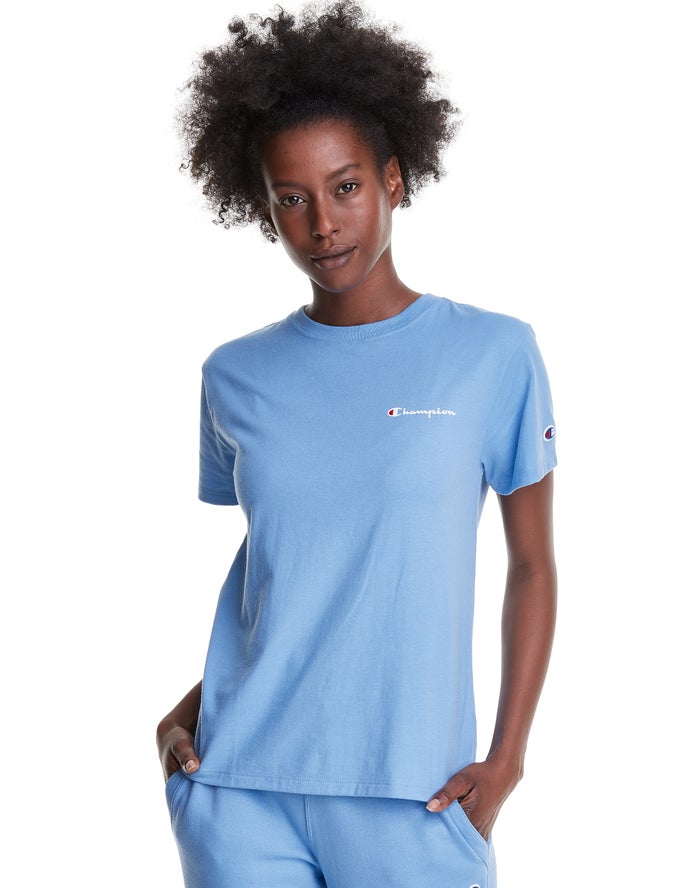 Blue champion shirt womens online